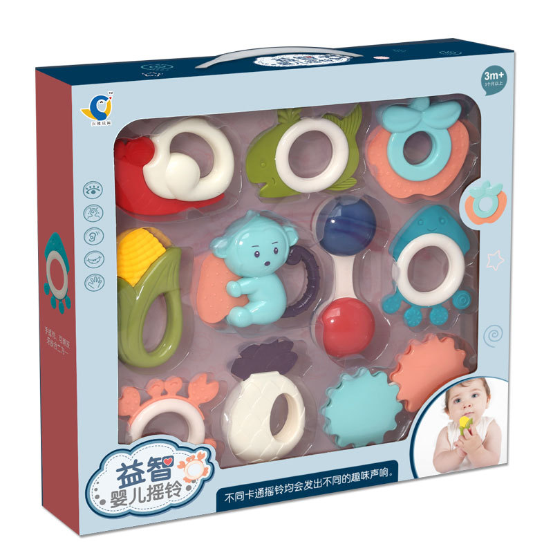 10piece baby rattle set