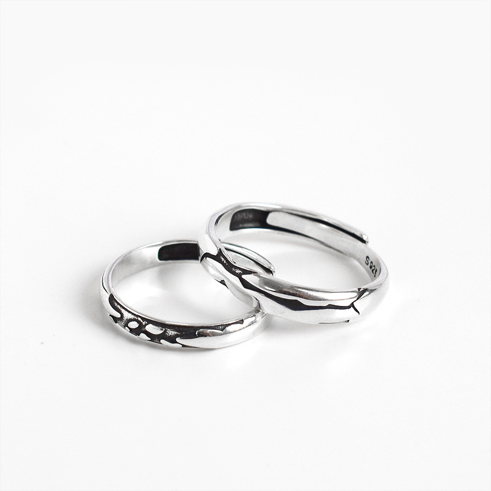 Title 2, Couple Fashion Sterling Silver Ring