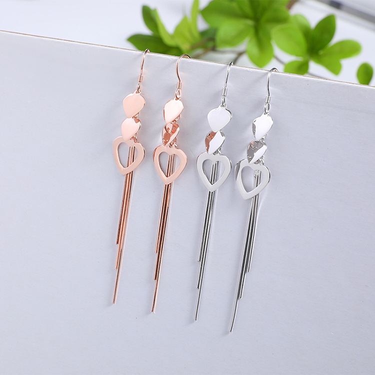 Earrings Long Tassel Super Fairy Temperament Korean Ear Hook