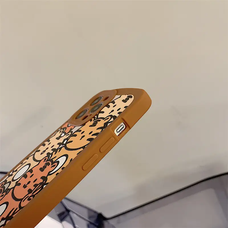 Cartoon Little Tiger Silicone Phone Case