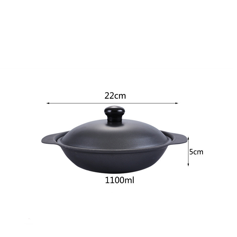 Title 6, Special iron casserole for rooster pot