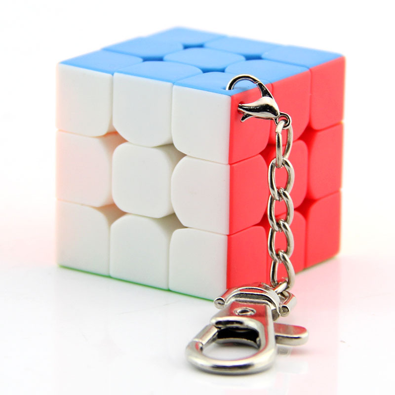 Rubiks cube keychain 3.5cm