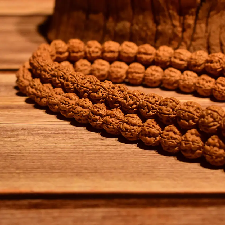 Little King Kong Bodhi Plum Blossom Double Dragon Hand String Generation Plate
