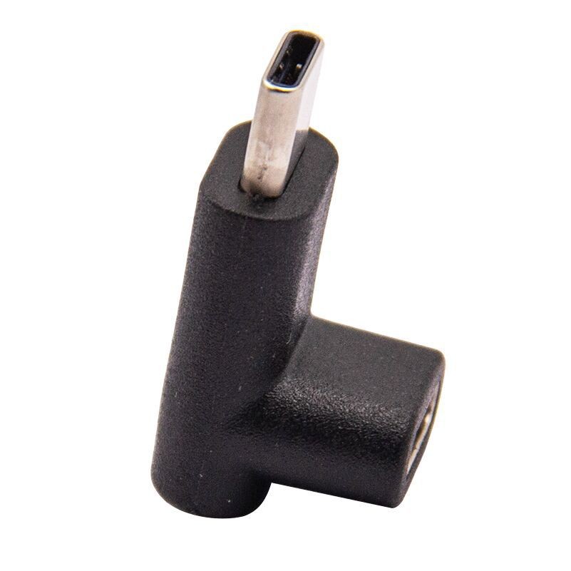 Title 2, Usb 90 Degree Type-c Male To Female Adapter