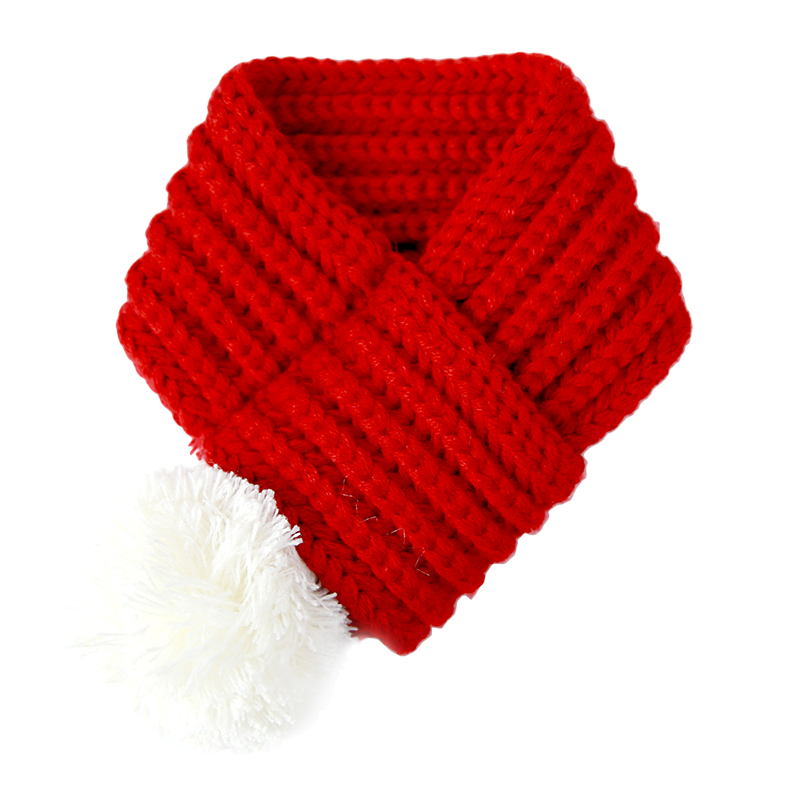 Red ball scarf