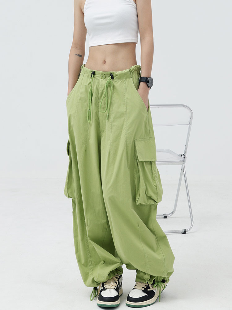 Title 3, High Street Japanese Retro Long Pants