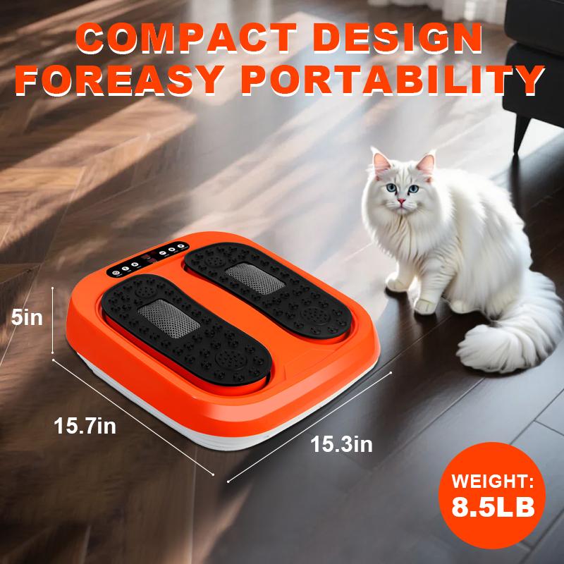 Multifunctional Foot Massager, Vibration Heating Electric Foot Circulation Stimulator, Foot, Leg, And Calf Relaxation Massage Device, Home Use With Remote Control Foot Massager. — foto 6