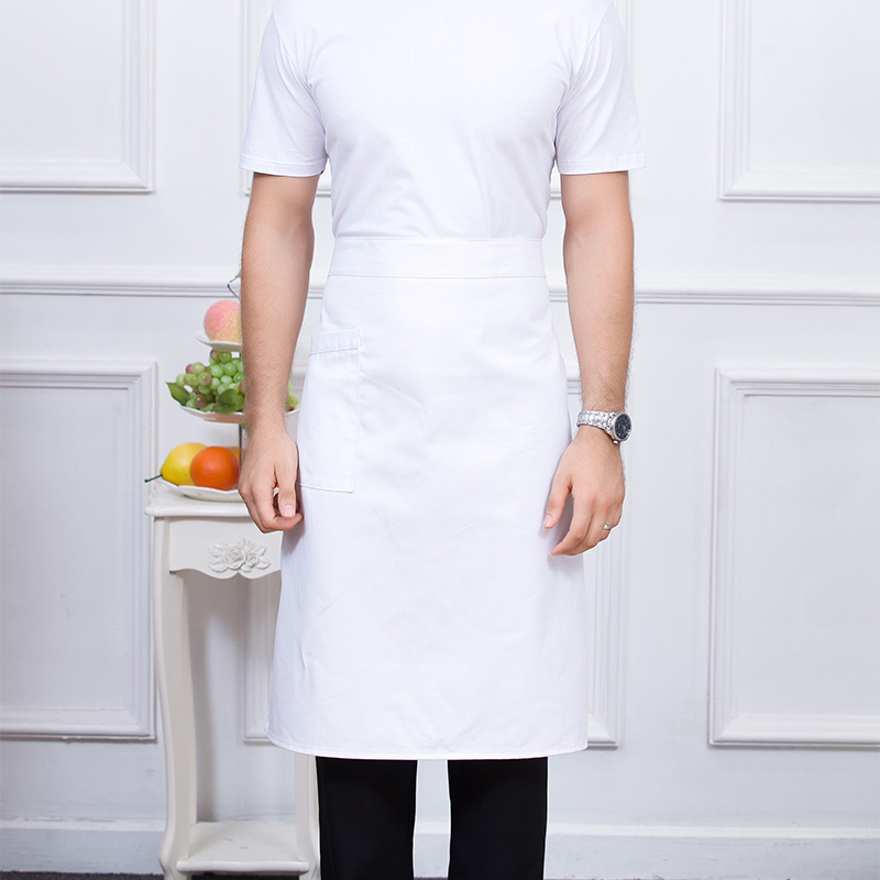 Waterproof Half Length Apron Chef Waitress Breathable