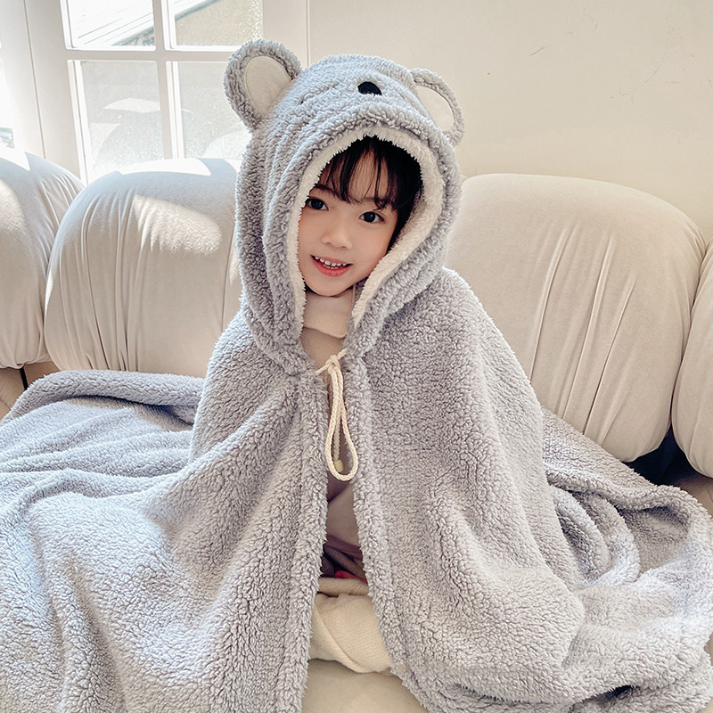 0533620e 4374 491b 9192 760c4b10956c - Cute Deer Nap Blanket With Shawl For Children