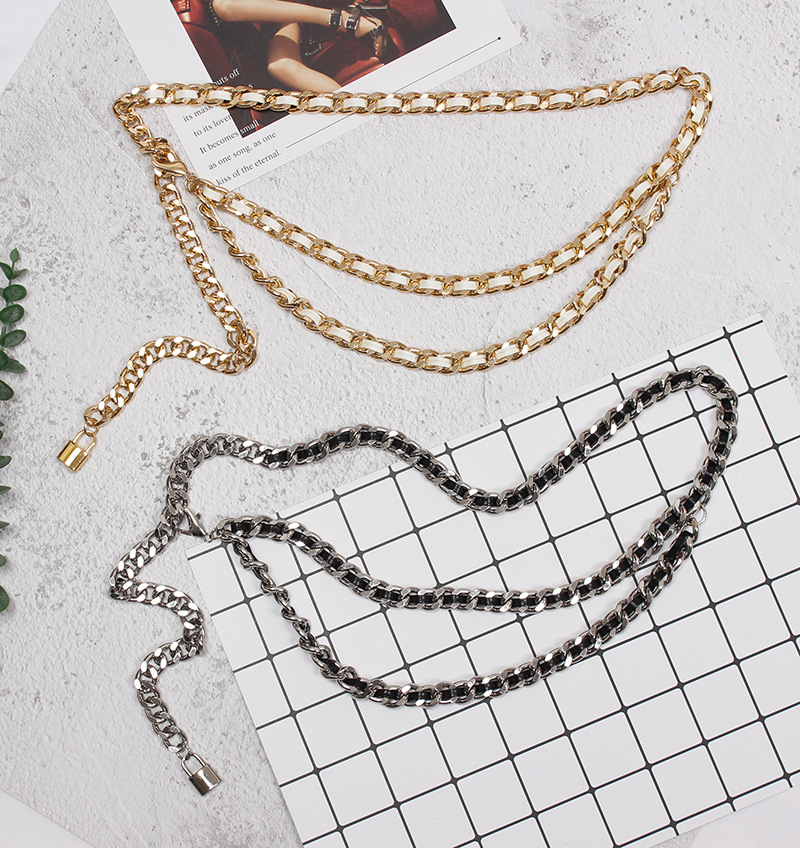 Tassel Decoration Belt Chain Dress Fashion Waist Chain Korean Metal