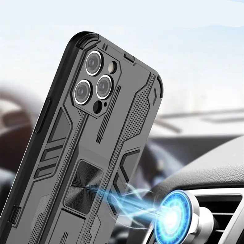 Invisible Bracket Shockproof Soft Shell Protective Case
