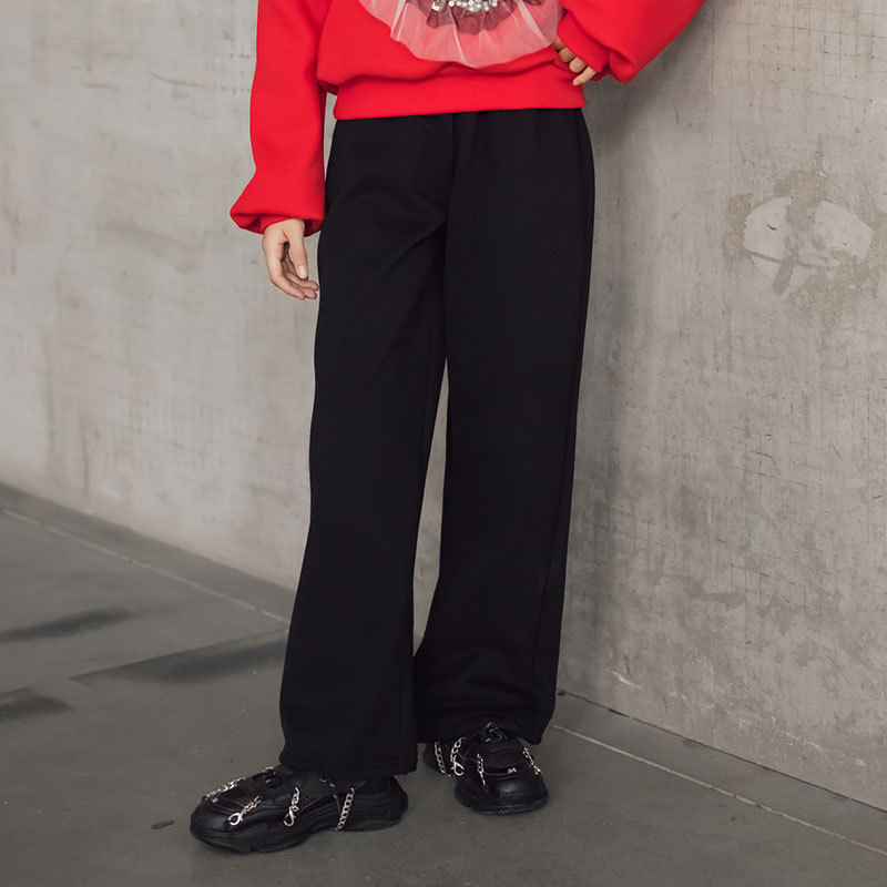 Casual Trousers Heart-shaped Print Trendy Two-piece Suit