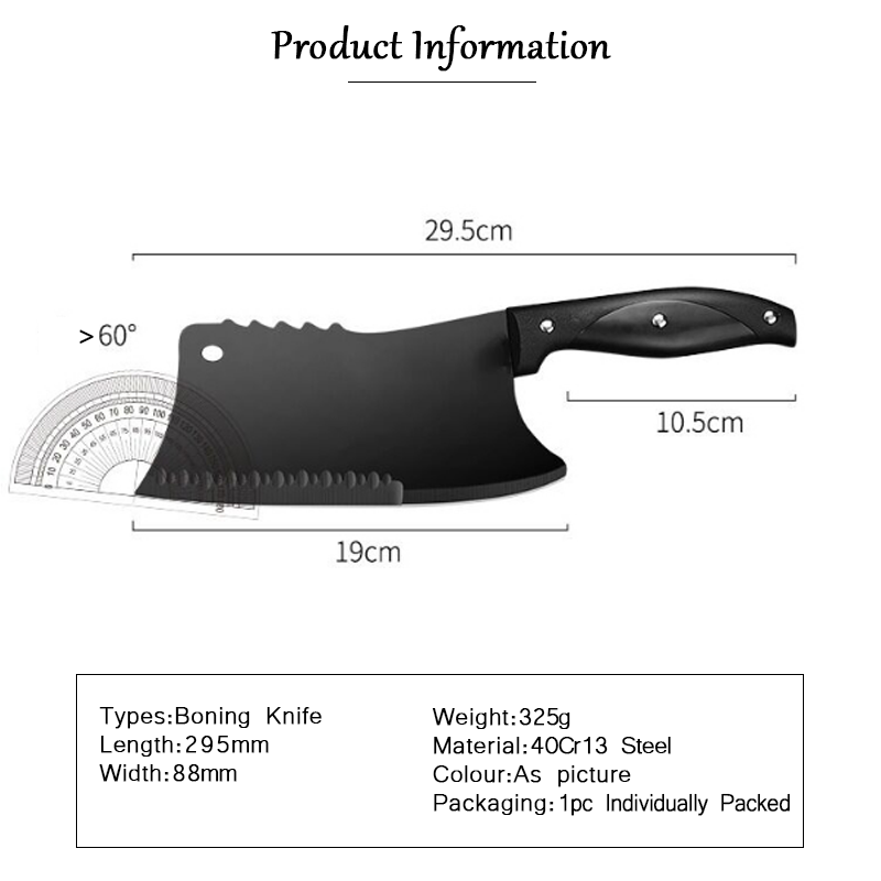 Title 2, Household Knife Stainless Steel Multifunctional...