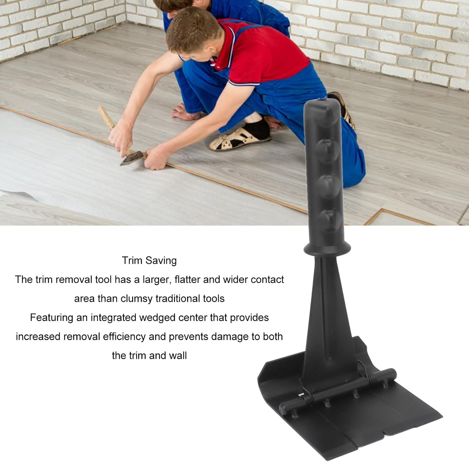 Trim Puller,Tile Flooring Baseboard Removal Tool Skirting Board Pry Tool Wall Board Utility Pulling Tool For Removing Baseboard Decorative Panel