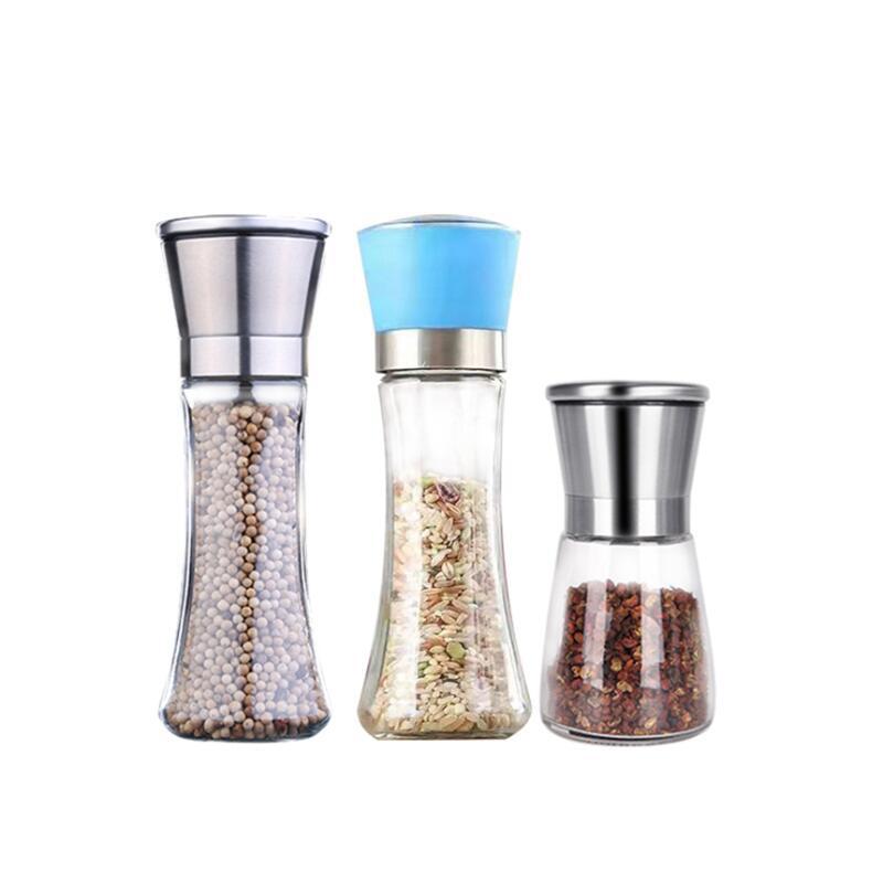 Title 3, Stainless Steel Pepper Grinder Glass Manual