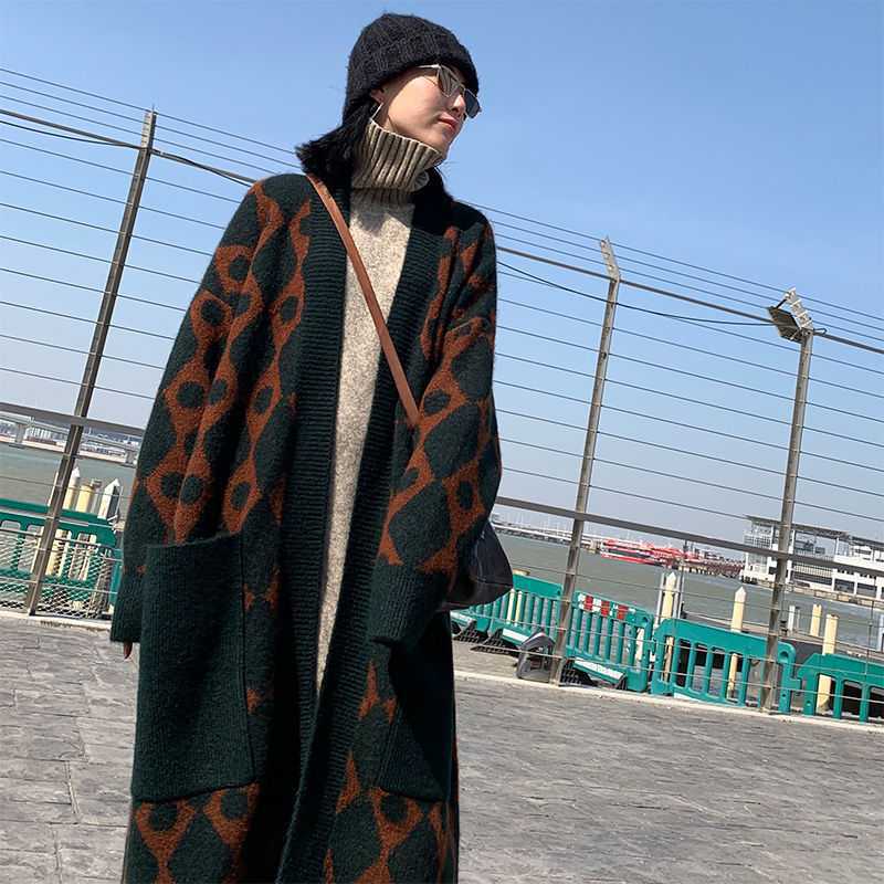 Mid-length Temperament Sweater Knitted Sweater