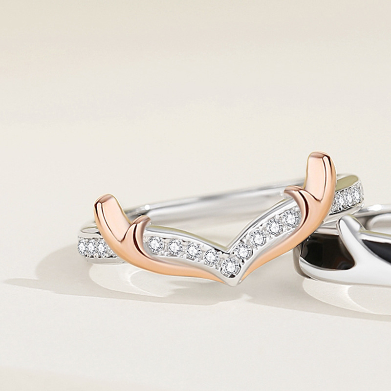 Ring For Male And Female Deer Antlers
