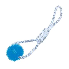 Ocean Series Cotton Rope Dog Toy TPR Pet Molar And Bite Resistant Products - Dentifrice Cotton Rope D - View 1