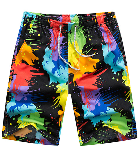 Title 3, Quick Dry Printing Beach Shorts for Men and Wom...