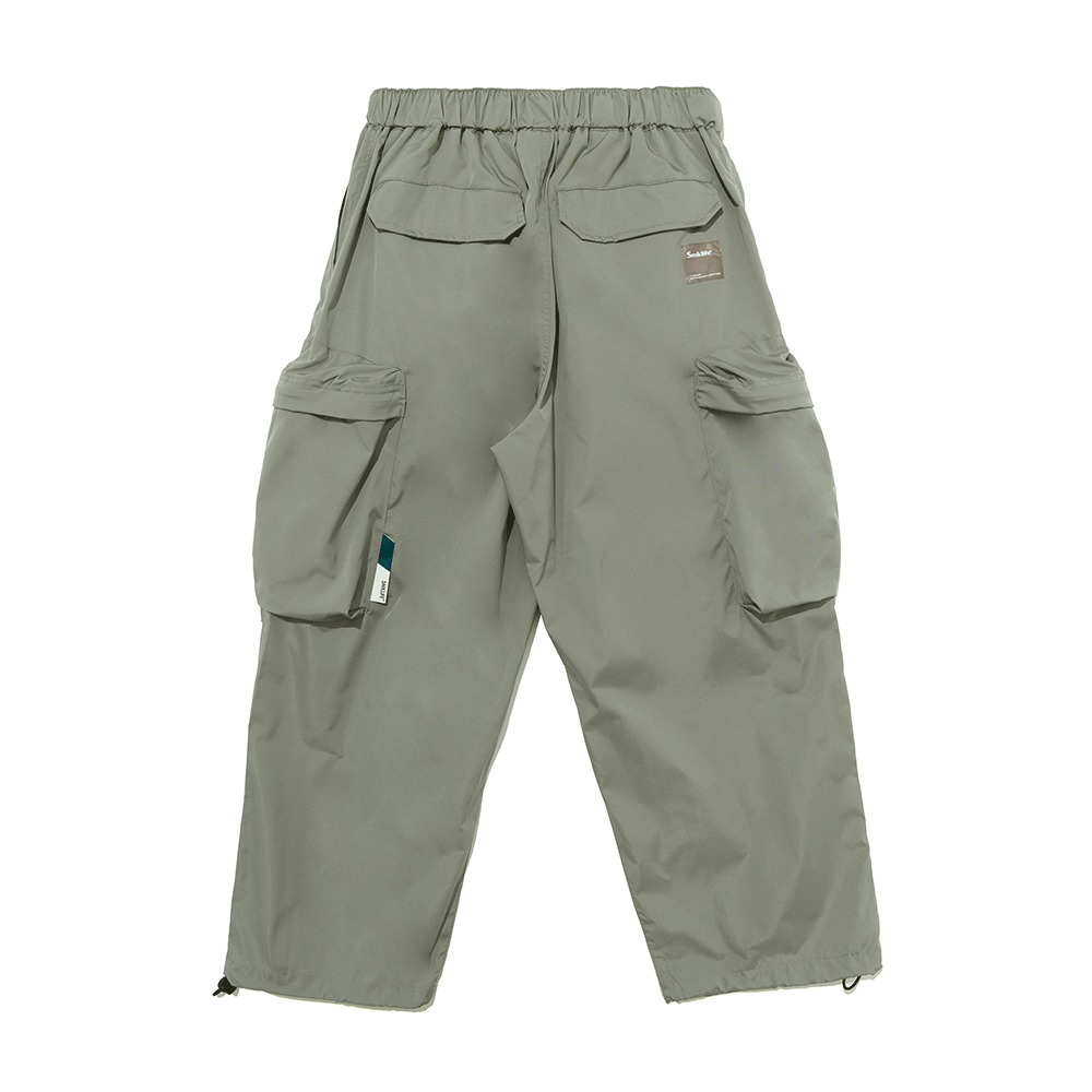 Fashion And Comfort Multi-pocket Belted Cargo Pants Men's