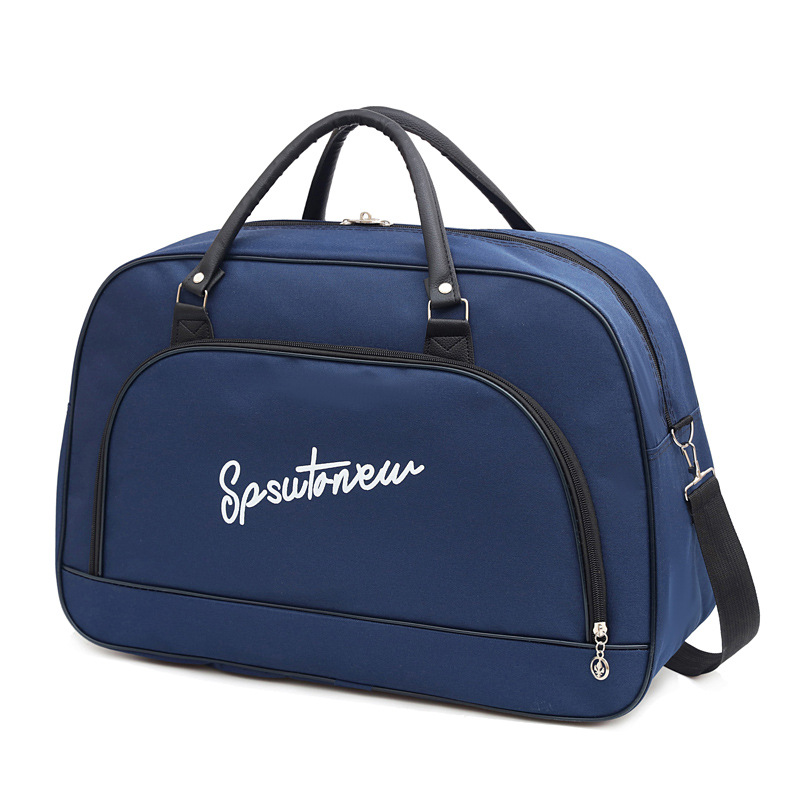 Men's Fitness Foldable Luggage Bag Large Capacity Blue - Shop at LoveMi