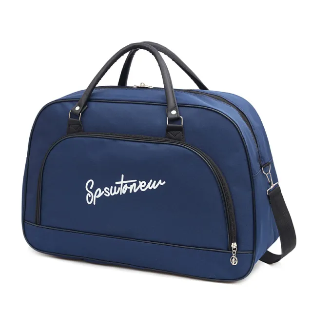 Men's Fitness Foldable Luggage Bag Large Capacity Blue - Shop at LoveMi