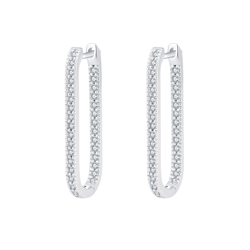 Title 1, Orecchini da donna in argento sterling a forma ...