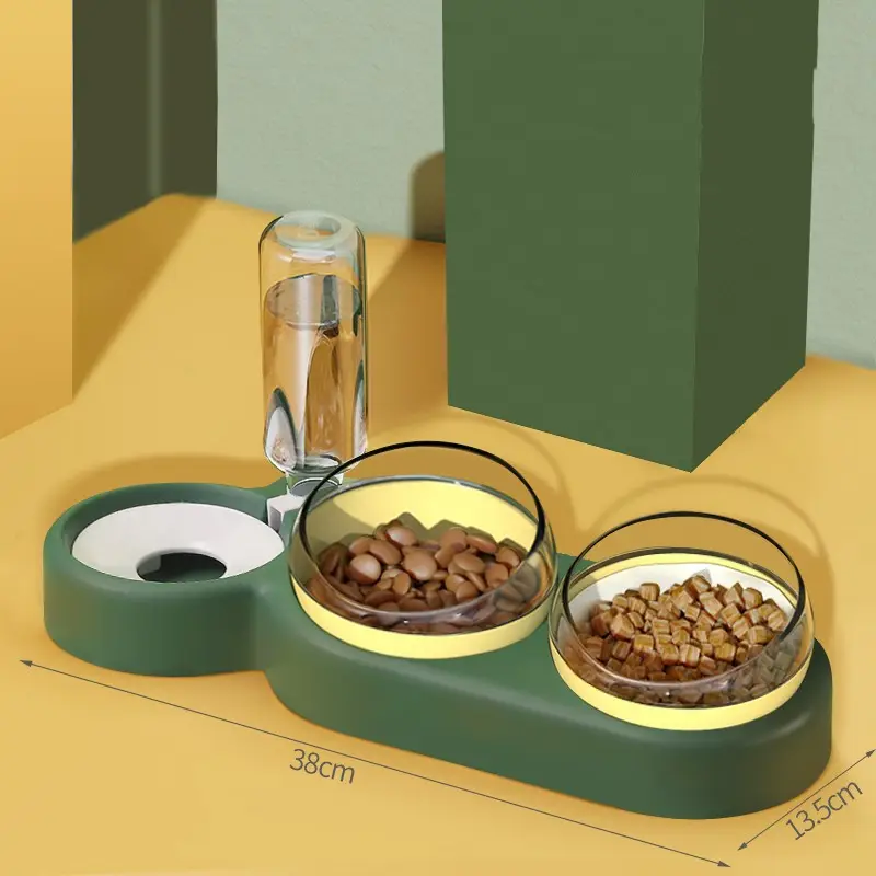 Cats Dogs Pets Rice Bowls Automatic Water