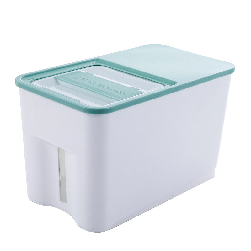 Title 4, Square Moisture-Proof Rice Bucket kitchen Seale...