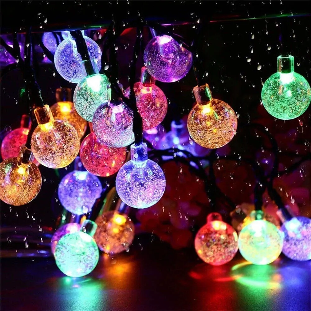 LED Ball Solar Light Party Fairy Outdoor