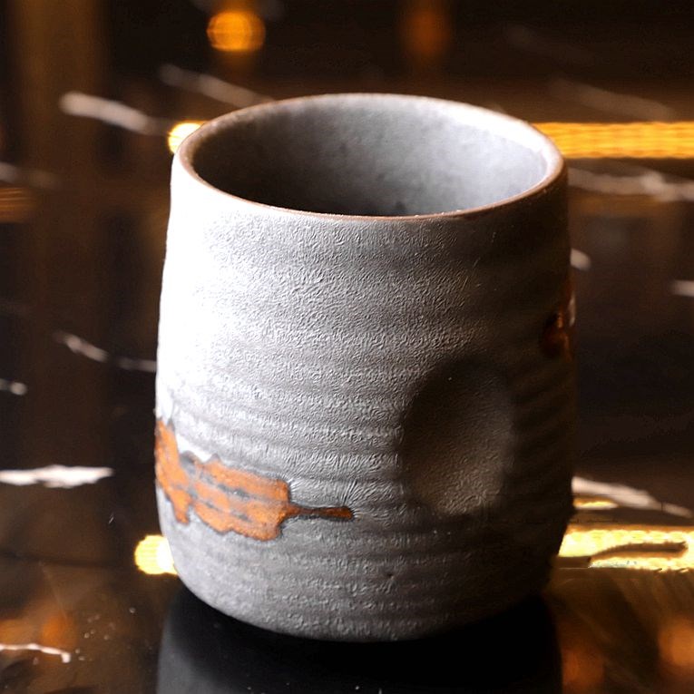 Title 5, Barware Japanese style brushed ceramic water cup