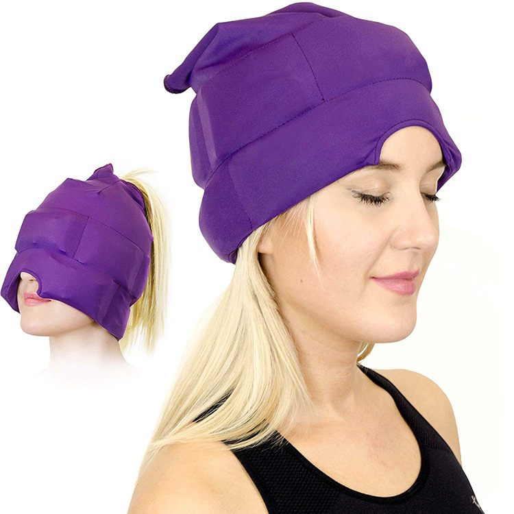 Multifunctional Cold And Hot PVC Ice Hat
