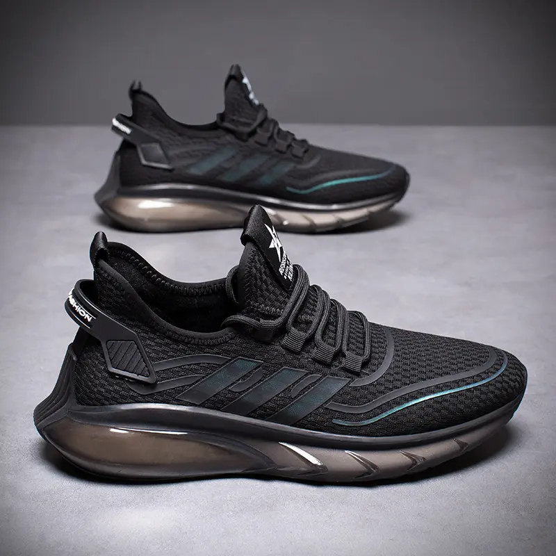 Men's Breathable Fly Woven Shock Absorption Sports