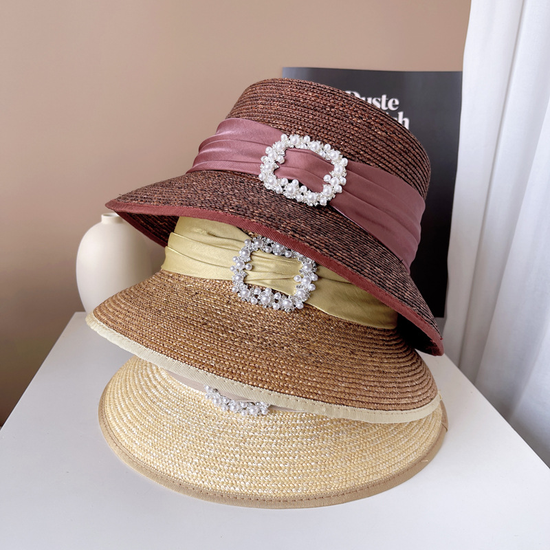 Flat Top Fisherman Pearl Hepburn Silk Six Paths