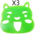 Green 3Pcs