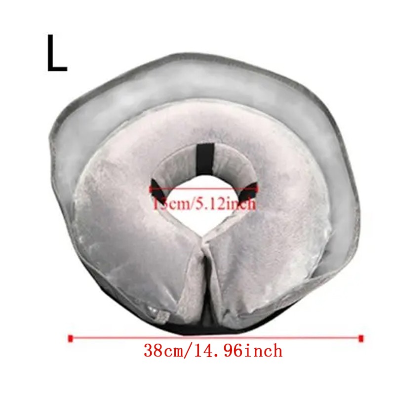 Inflatable Dog Cone Collar Soft Recovery For Post-Surgery — image 8