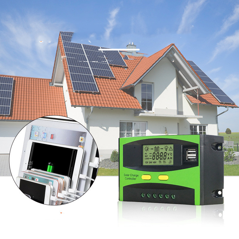 Title 1, Solar Panel Controller Photovoltaic Intelligent...