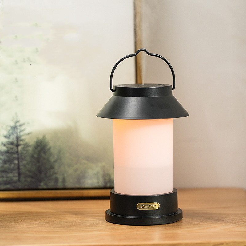 Wireless Retro Aroma Humidifier With LED Lamp