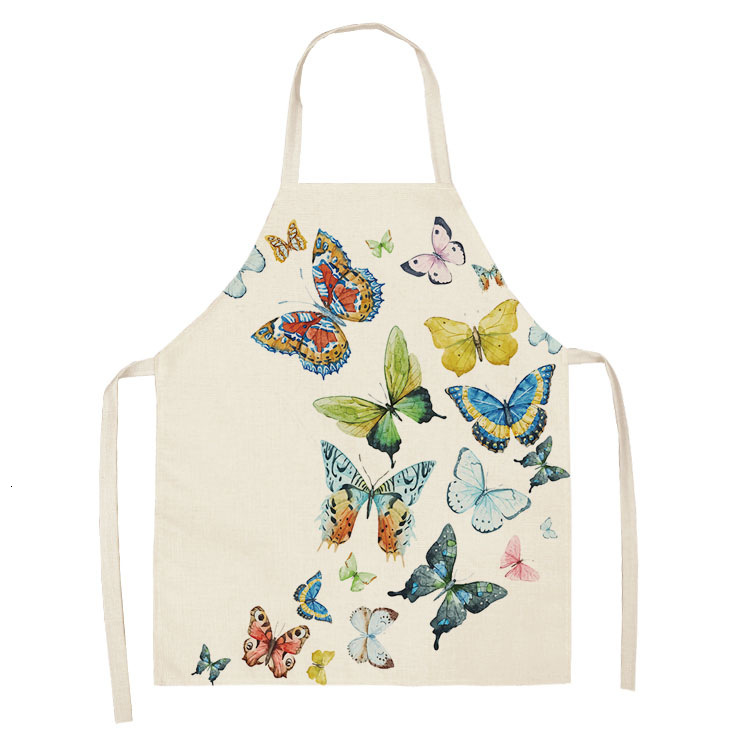 Title 5, Retro Butterfly Apron New Parent-child Apron Ho...