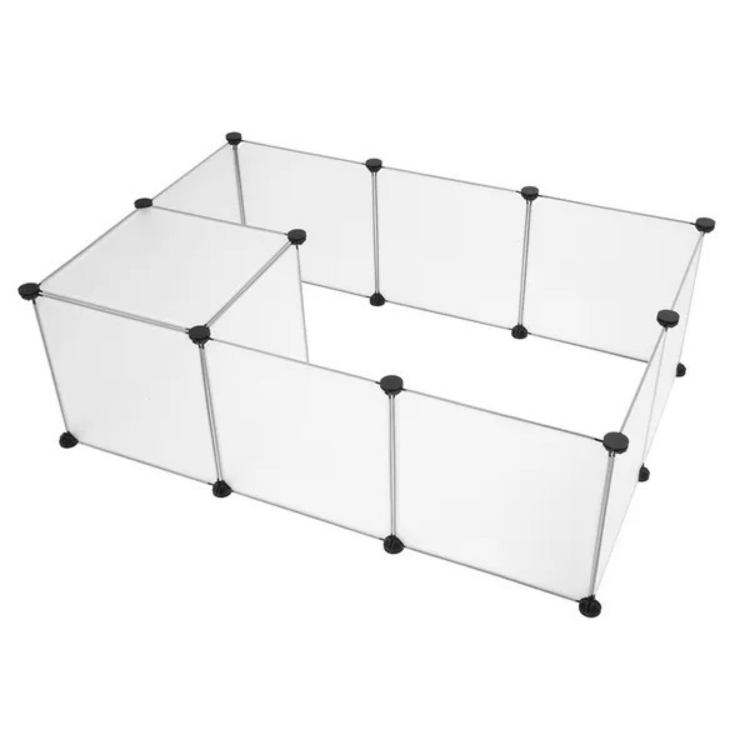 Pet Playpen, Portable Large Plastic Yard Fence Small Animals, Puppy Kennel Crate Fence Tent RT image 4