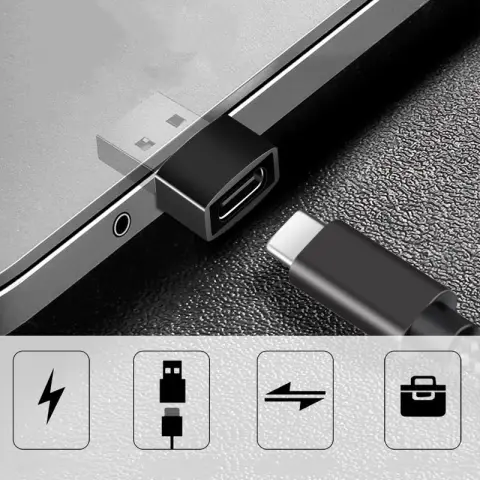 Usb to Type-c Adapter Female to Usb Male Computer