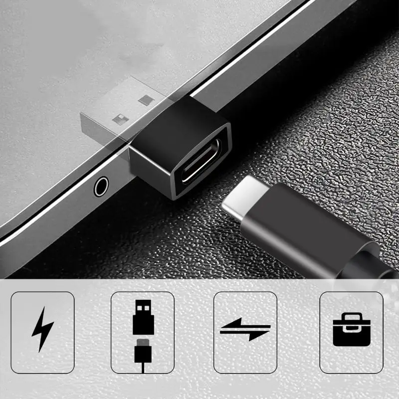 Usb to Type-c Adapter Female to Usb Male Computer