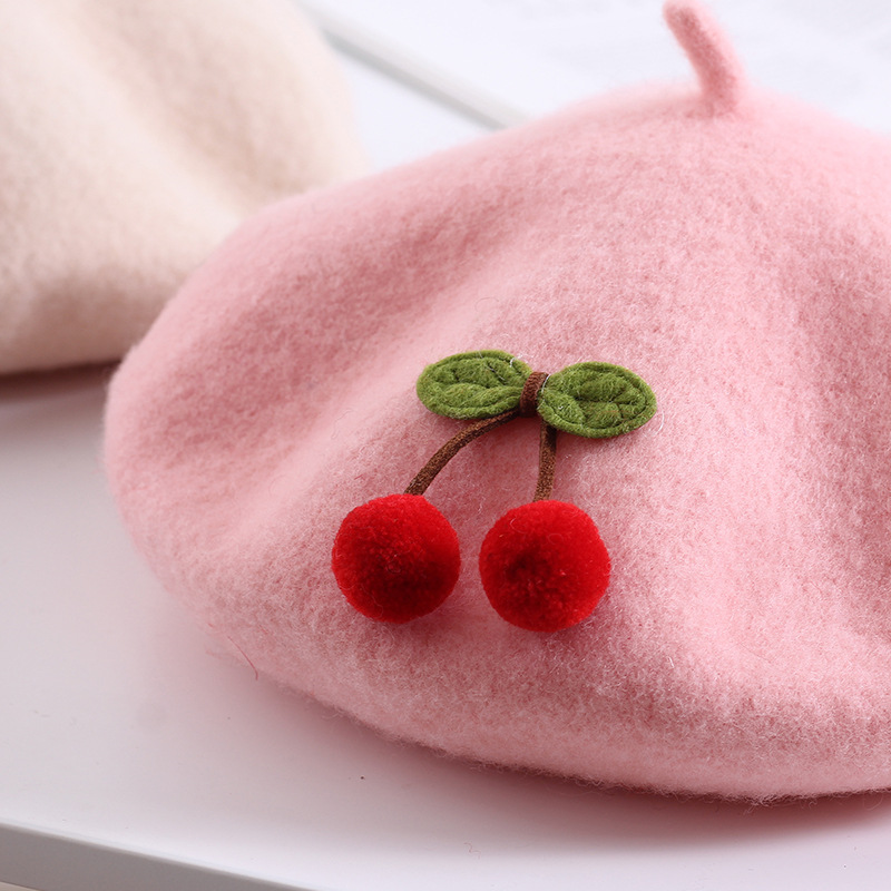 Painter's Hat Baby Autumn And Winter Woolen Fashion
