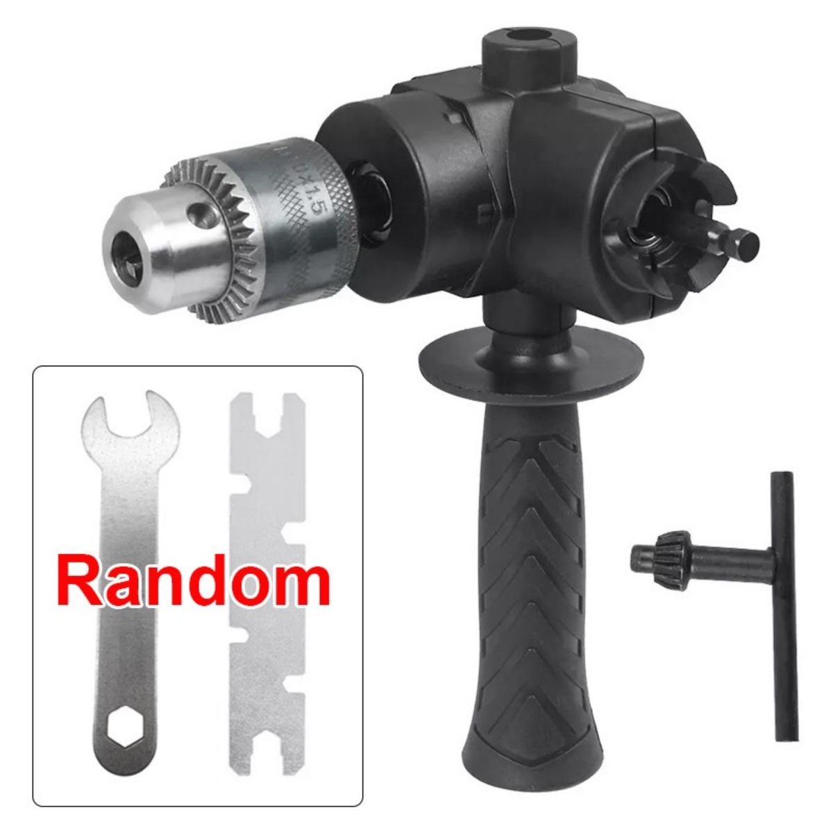 Right Angle 90 Degree Angled Drill Attachment Adapter High Torque Tool — image 10