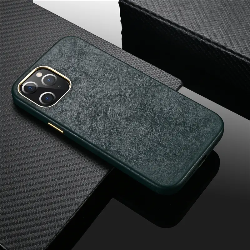 Suede Print Business Phone Case