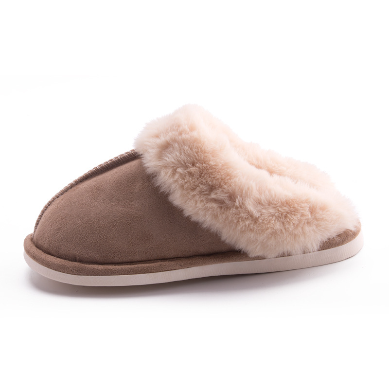 Title 8, Womens Furry Slippers Winter Warm Plush House ...