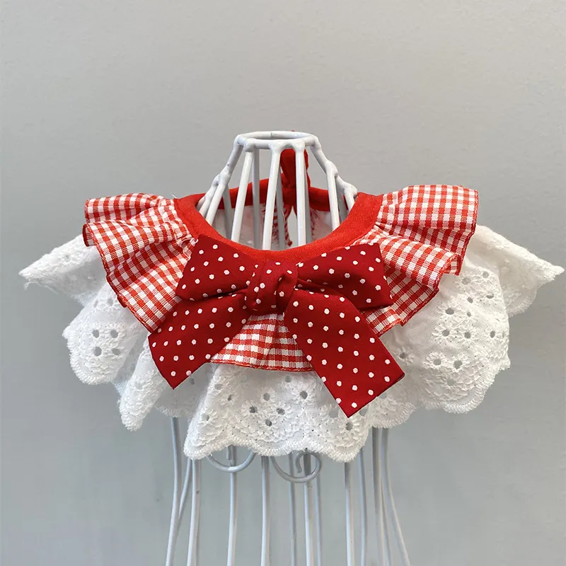 Saliva Towel Pet Bib Bow Tie Muppet
