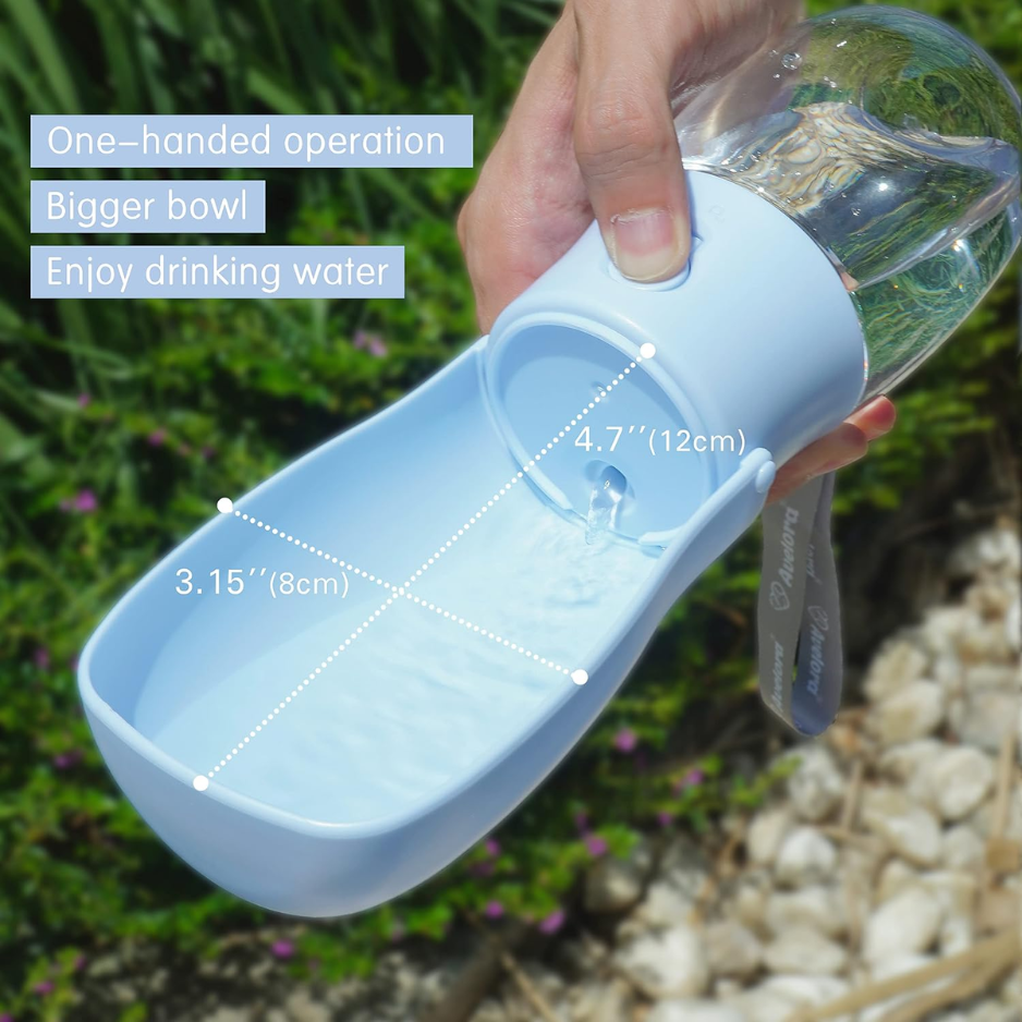 Foldable Dog Water Bottle, Portable Water Dispenser For Cat, Rabbit, Puppy And Small Animals, The Perfect Dog Gifts And Dishwasher Safe Pet 2