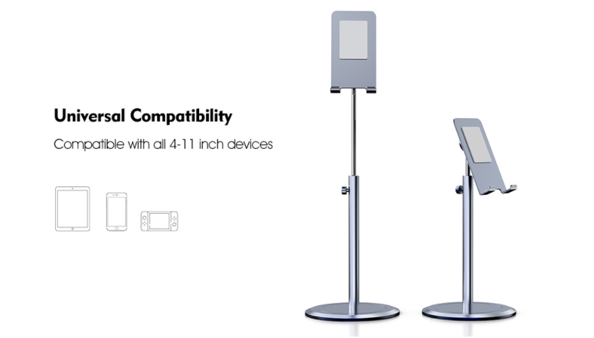 Computer Bracket Aluminum Alloy Desktop Telescopic Adjustable Bracket