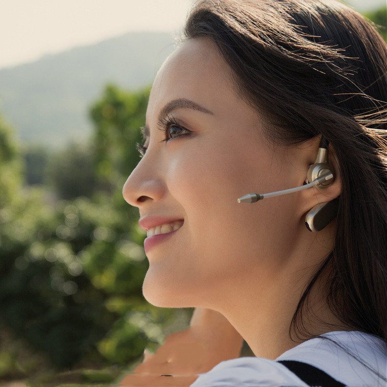 Replaceable Battery Long Standby Wireless Car Bluetooth Headset - Image 3